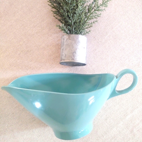 Vintage Mini-Pitcher Blue🪞 Melamine by Boontonware~ - Picture 1 of 4
